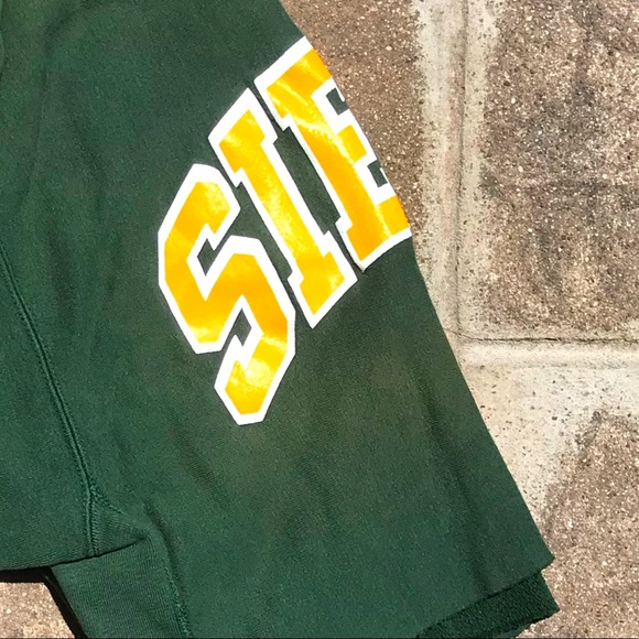 Vintage Cropped Collegiate Crewneck - Sienna - Picture 4 of 5